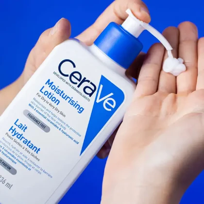لوسیون کرم مرطوب کننده و آبرسان صورت و بدن سراوی 236 میل Cerave