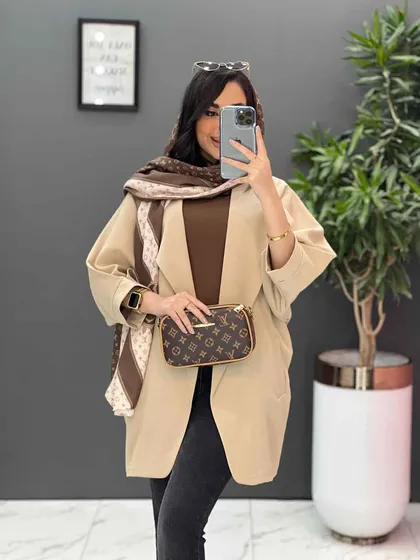 مانتو مازراتی کتی یقه آمریکایی