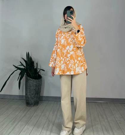 مانتو طرحدار گیلدخت