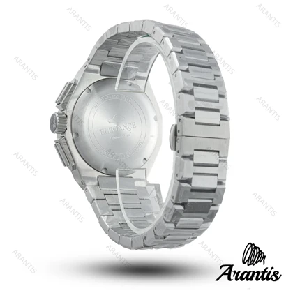 ساعت مردانه الگانس diamond سیلور صفحه طوسی m-10235