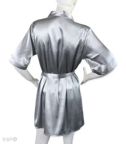 روبدوشامبر ساتن نگین‌دار Ema اما کد 3532