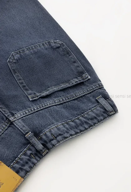 شلوار جین نیم بگ کد1005009