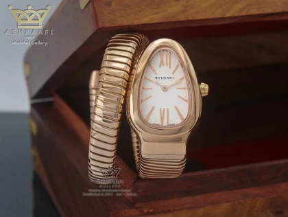 ساعت بولگاری زنانه طرح مار Bvlgari Serpenti Tubogas R