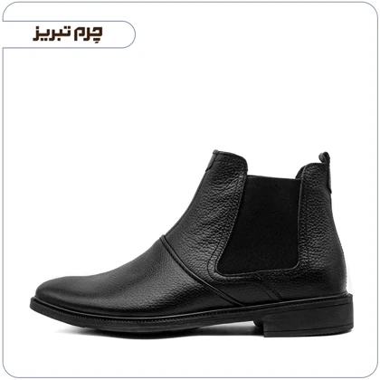 نیم بوت مردانه چرم اصل برهان