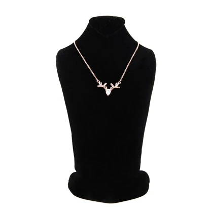 گردنبند دخترانه فانتزی نگین‌دار