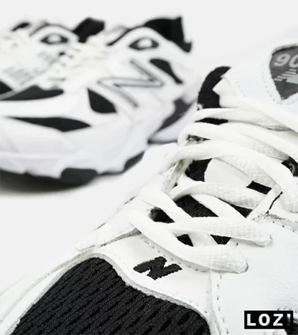 کفش کتانی مردانه و زنانه سفید مشکی NEW BALANCE 9060