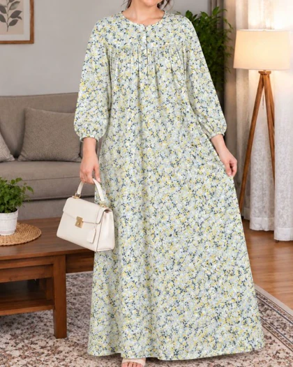 پیراهن زنانه آزاد نخ خارجی 7700