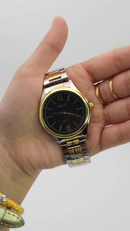 ساعت مچی مردانه والار Walar تمام استیل با موتور کوارتز