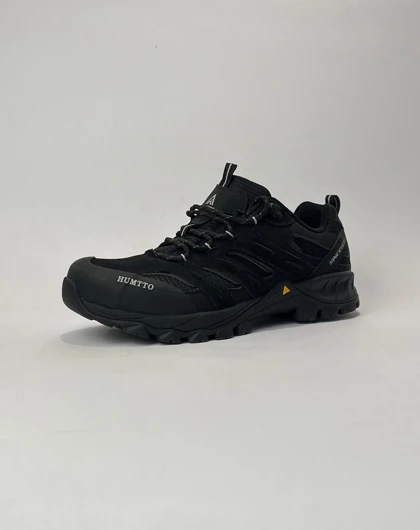 کفش طبیعت گردی هامتو با رویه چرم مشکی