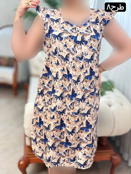 پیراهن نخی فرشته 3123