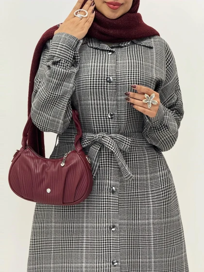 3564-مانتو پاییزه شایلین