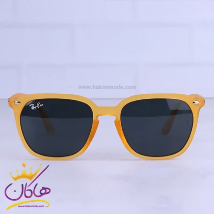 عینک آفتابی زنانه ری بن فریم مربع نارنجی RB 4362/3