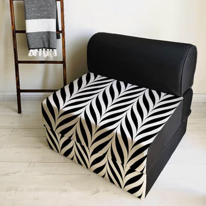 کاناپه تخت شو یک نفره پترن گل مینیمال مدل M1143