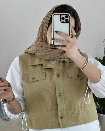 وست دو تیکه آستین گت (86) کد 3333