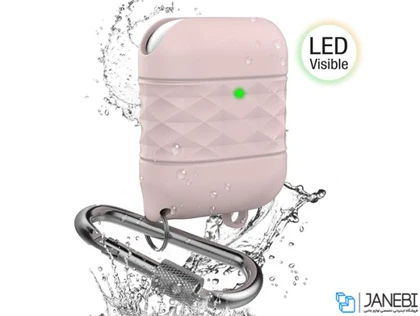 کاور محافظ قلاب دار ایرپاد 1 و 2 آها استایل AHA Style PT79 Case Airpods 2/1
