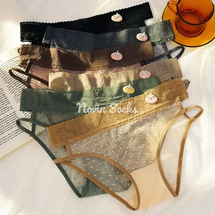 شورت توری خال‌خالی (سایز 38 الی 42)