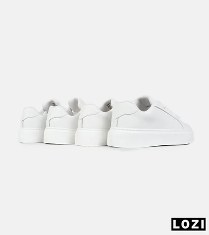 کفش کژوال مردانه چرمی سفید ZARA