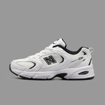 نیوبالانس 530 سفید مشکی New Balance 530 White Black