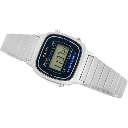 ساعت مچی دیجیتال زنانه کاسیو CASIO مدل LA670WA-2DF صفحه آبی