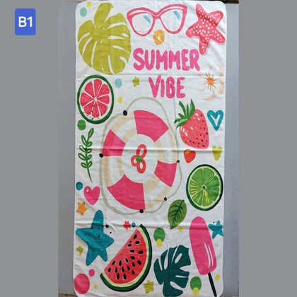 حوله ساحلی سایز بزرگ 75 در 150 سانت