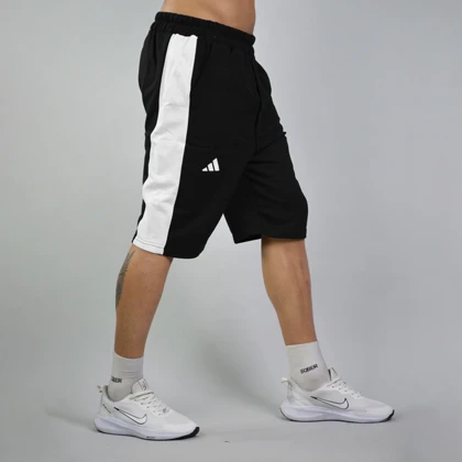 شلوارک ورزشی مردانه رئال مادرید مدل ZRA-Adidas-3M1782 مشکی