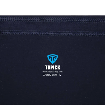 شورت اسلیپ پنبه کش لیفه ای (تک عددی) سورمه ای