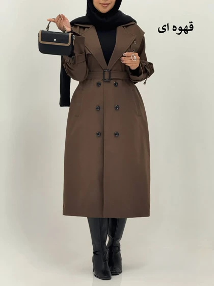 3817-بارانی بلند مارکو