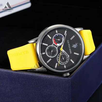 ساعت یو اس پولو زرد U.S. Polo Assn. USPA1098-05