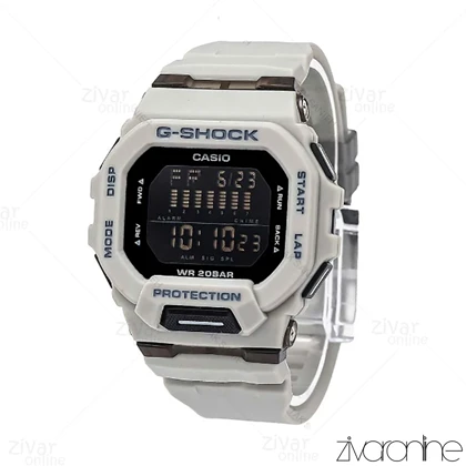 ساعت جی شاک GB200 دیجیتالی مردانه تمام طوسی 105964