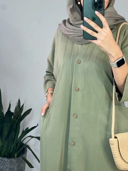 مانتو بلند زرین