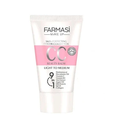 سی سی کرم فارماسی رنگ 02 Light to medium حجم 50 میل
