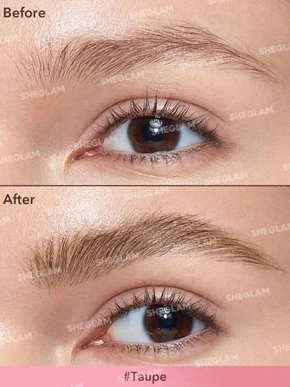 ست حرفه‌ای طراحی ابرو شیگلم مدل Brow-Fection (ژل‌کرم + براش)