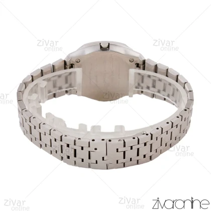 ساعت گوچی زنانه نقره ای صفحه سفید 105742