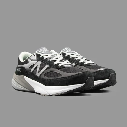 نیوبالانس990 وی سیکس مشکی طوسی New Balance 990v6 Black Gray