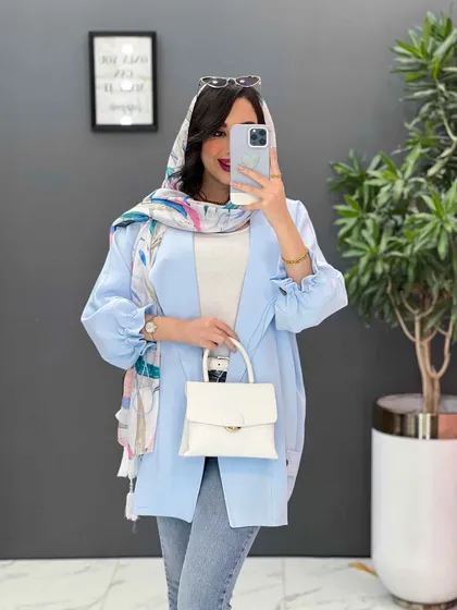 مانتو مازراتی آستین گت دار