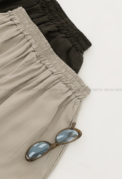 شلوار خمره ای کمر کش کد1006236