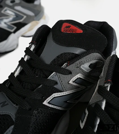 کفش کتانی مردانه و زنانه طوسی مشکی NEW BALANCE 9060 مدل 7311