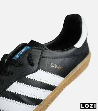 کفش کتانی مردانه و زنانه مشکی طوسی قهوه ای ADIDAS Samba مدل 4759