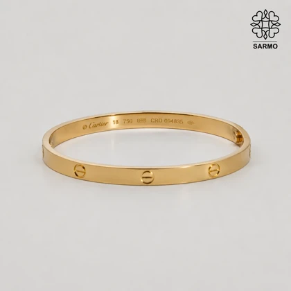 بنگل کارتیر استیل طلایی کد 509428023-28