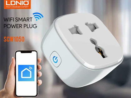 تبدیل 3 به 2 هوشمند الدنیو LDNIO SCW1050