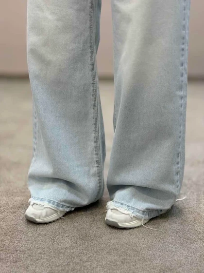 شلوار جین زنانه فلربگ یخی 2089