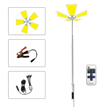 چراغ کمپینگ 360 لایت 360Light مدل FR-05 COB RF با پنج پنل
