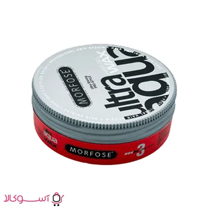واکس تثبیت کننده قوی مو مورفوس مدل Ultra Aqua حجم 175 میل
