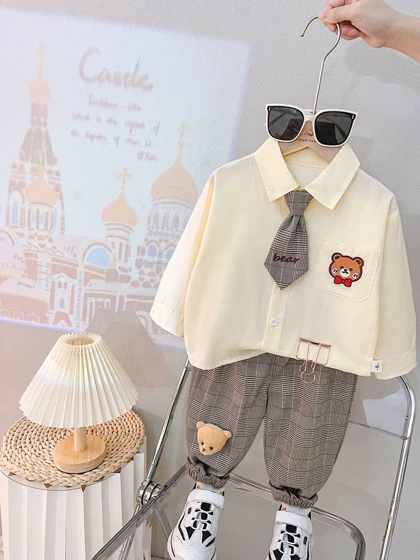 ست شلوار و پیراهن کراواتی