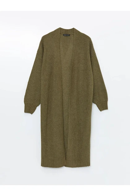 ژاکت کش باف پشمی زنانه اورجینال ال سی وایکیکی lc-waikiki