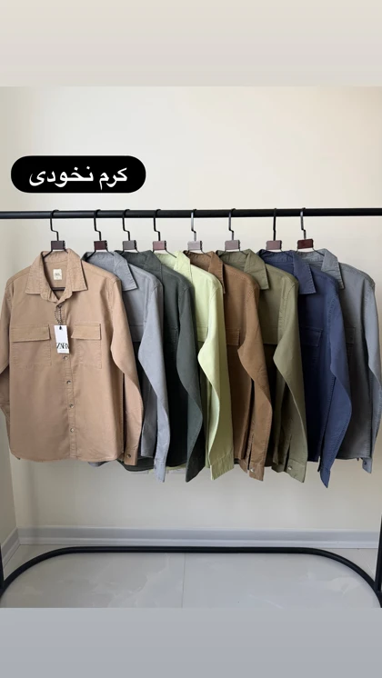 پیراهن کتان دوجیب 2639