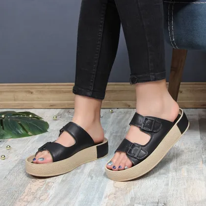 صندل دو سگکی زنانه کد 862