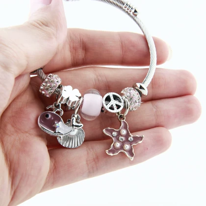 دستبند دخترانه پاندورا ستاره دریایی