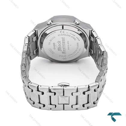 ساعت جی شاک GA-B2100 مردانه استیل صفحه سرمه ای Casio-5871-G