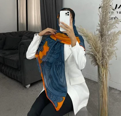 روسری بغل دست دوز